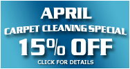 April Special Window Cleaning 15% off